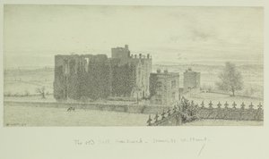 Hardwick Old Hall - William Henry Hunt