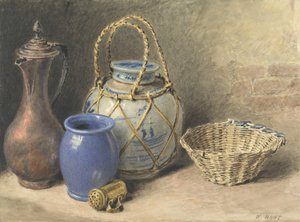 Nature morte avec pot de gingembre