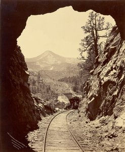 Cône de Cameron du "Tunnel 4", Colorado Midland Railway