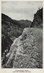 Canyons du Colorado : Uncompahgre Canon, route à péage Ouray et Silverton