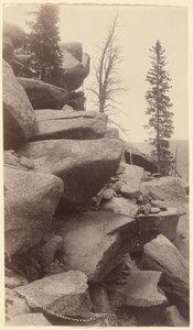 [Étude des roches, Green Mountain Falls, Colorado] - William Henry Jackson