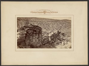Ruines à Montezuma Cañon - William Henry Jackson