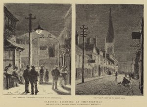 Éclairage électrique à Chesterfield