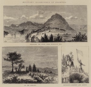 Manœuvres militaires aux Bermudes