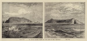 Île de Saint-Paul, scène de la perte du Megaera