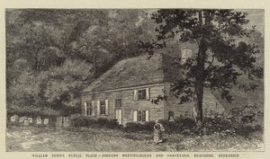 Lieu de sépulture de William Penn, maison de réunion et cimetière de Jordans, Ruscombe, Berkshire - William Henry James Boot