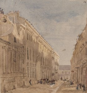 Début des écuries royales, Paris, vers 1828 - William Henry Lake Price