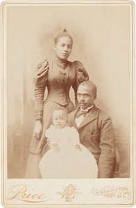 Matthew, Mary et Lawrence Taylor, c. 1894 (photo)