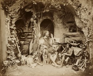 Robinson Crusoé, c.1856
