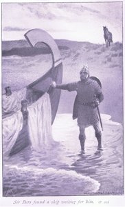 Sir Bors trouva un navire qui l