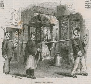 Un mandarin chinois; Une visite à la collection chinoise