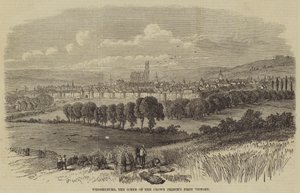 Weissenburg, la scène de la première victoire du prince héritier - William Henry Prior