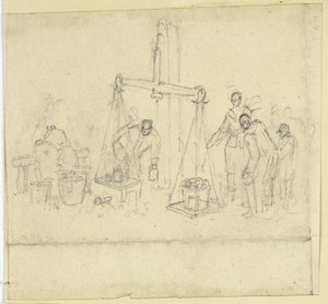 Balances au marché