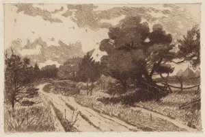 Une route de Long Island - William Henry Shelton
