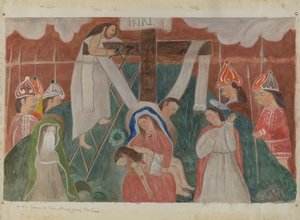 Station de la Croix n° 13 : Jésus est descendu de la croix - William Herbert