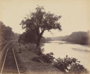Le Lehigh, à Turkey Run, v. 1895 (photo) - William Herman Rau
