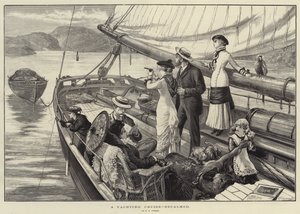 Une croisière en yacht, calme plat