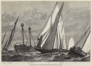 Royal Victoria Yacht Club, Collision entre l