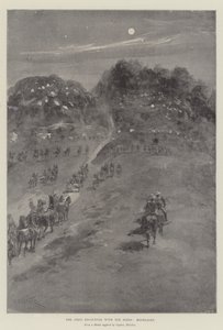 La première rencontre avec les Boers, clair de lune