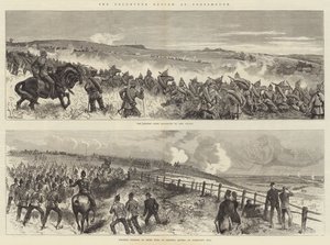 La revue des volontaires à Portsmouth