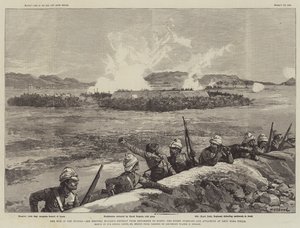 La guerre au Soudan, la retraite de Sir Redvers Buller de Metammeh à Korti, l