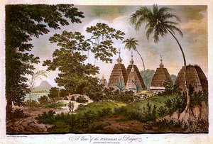 Vue des pagodes de Deogar - William Hodges