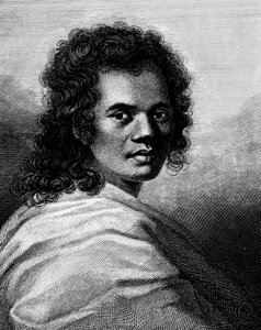 Omai, gravé par J. Caldwall, 1777