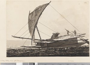 Page 20 Une grande pirogue à voile des îles Amies - William Hodges