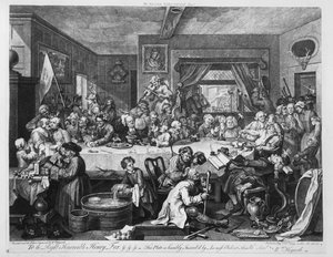 Un divertissement électoral, 1755