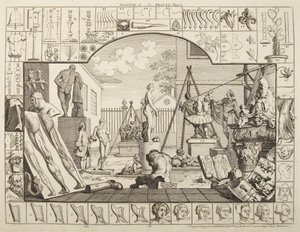 Analyse de la beauté, planche 1 - William Hogarth