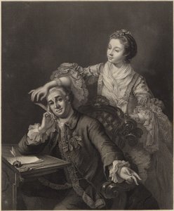 David Garrick et sa femme