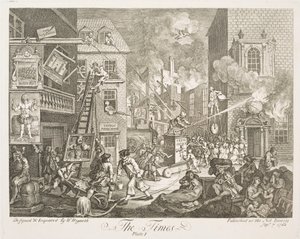 Le temps (planche 1) - William Hogarth