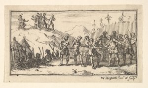 Décimation John Beaver, Punitions militaires romaines, 1725, après 1725 - William Hogarth