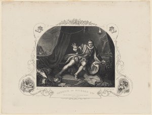 Garrick dans le rôle de Richard III