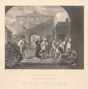 Porte de Calais, gravée par William Radclyffe (1783-1855)