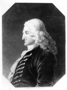 Henry Fielding (1707-54) gravé par Samuel Freeman (1773-1857)