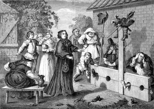 Hudibras par William Hogarth