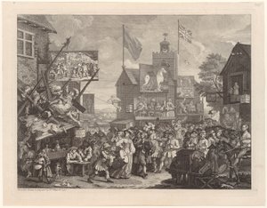 Foire à Southwark - William Hogarth