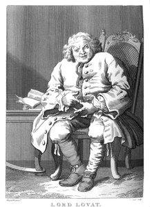 Lord Lovat par William Hogarth - William Hogarth