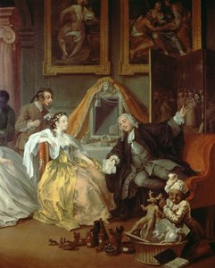 Mariage à la Mode : IV - La Toilette, c.1743