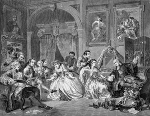 Marriage à la Mode par William Hogarth