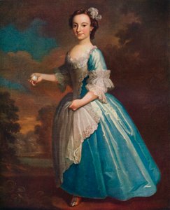 Mademoiselle Elizabeth Hatch, par William Hogarth, 1929
