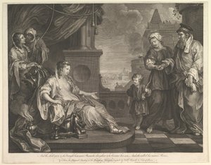 Moïse apporté à la fille de Pharaon, 5 février 1752 - William Hogarth