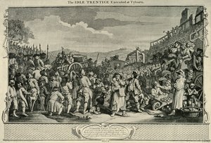 Sur la route de Tyburn, 1747, 1925 - William Hogarth