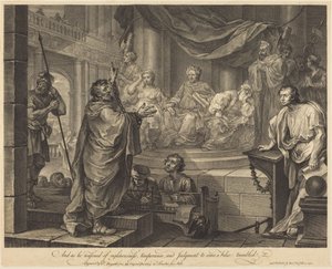 Paul devant Félix - William Hogarth