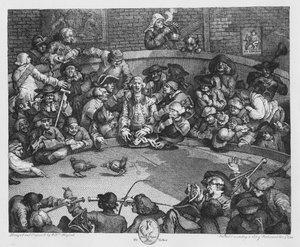 Billet de fosse, 5 novembre 1759 (gravure)