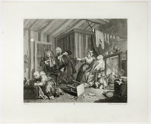 Cinquième planche, tirée de A Harlot