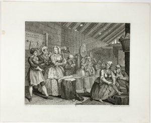Quatrième planche, tirée de A Harlot