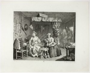 Troisième planche, tirée de A Harlot