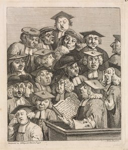 Érudits à une conférence